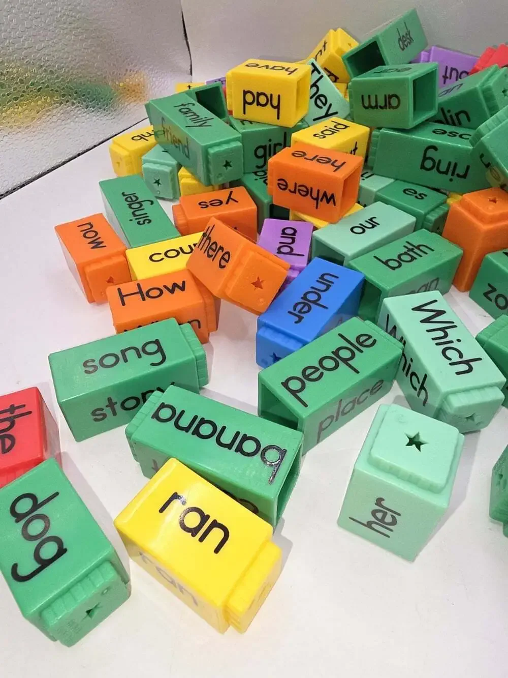 Learning Resources Reading Rods Phonics Word Building Spelling Lot